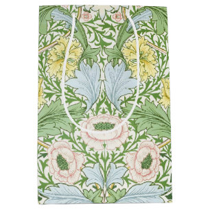 Wm Morris Myrtle Florale Art Nouveau Hell Mittlere Geschenktüte
