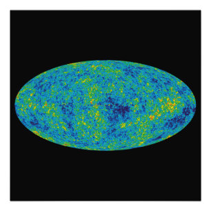 WMAP Microwave Anisotropy Probe Universe Map Fotodruck
