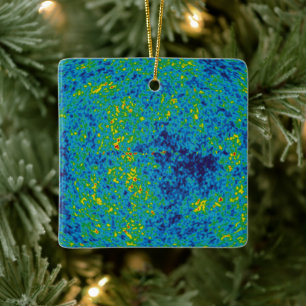 WMAP Microwave Anisotropy Probe Universe Map Keramikornament