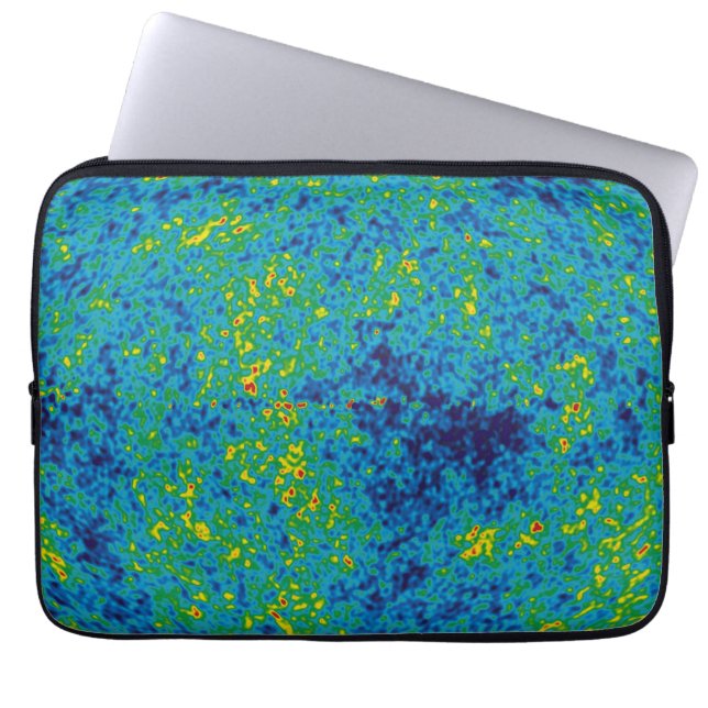 WMAP Microwave Anisotropy Probe Universe Map Laptopschutzhülle (Vorderseite)