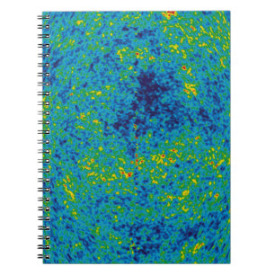 WMAP Microwave Anisotropy Probe Universe Map Notizblock