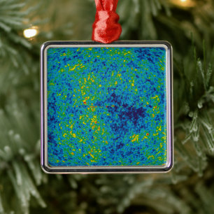 WMAP Microwave Anisotropy Probe Universe Map Ornament Aus Metall