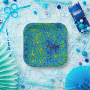 WMAP-Mikrowellen-Anisotropie-Sonde Universum-Karte Pappteller