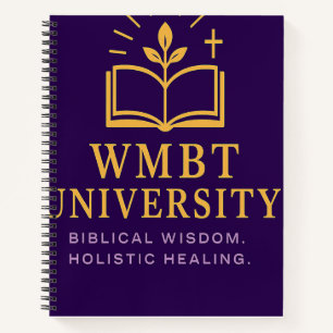 WMBT Universität für Wirtschaft & Heilung Notizbuch