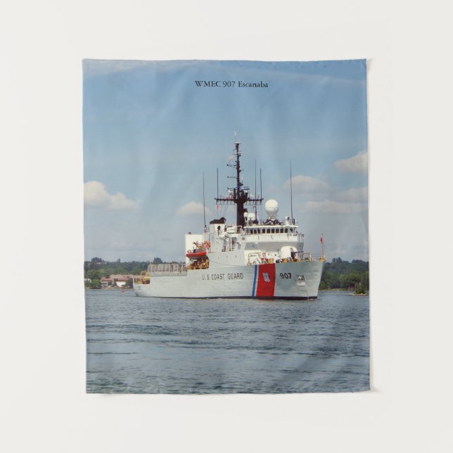 WMEC 907 Escanaba-Wandteppiche Wandteppich (Vorderseite)