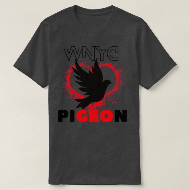Wnyc Pigeon Edition 1 T-Shirt (Design vorne)