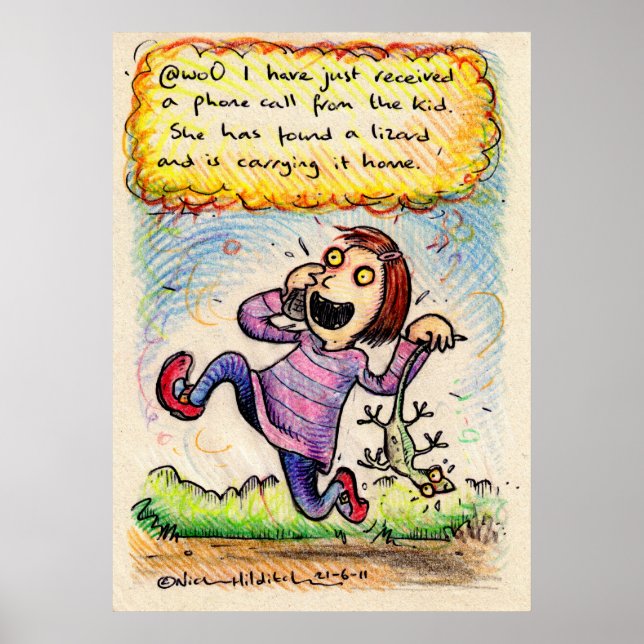 @wo0 irkafirka print poster (Vorne)