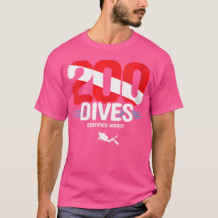 Wo 200th Dive Down Flag Scuba Diving T-Shirt