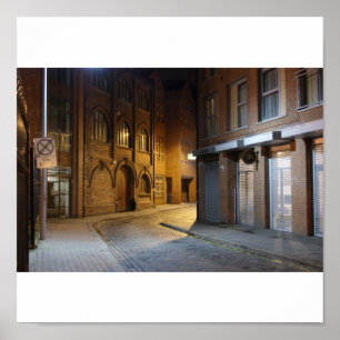 Wo alter Geist-Treffen-Belfast-Druck Poster