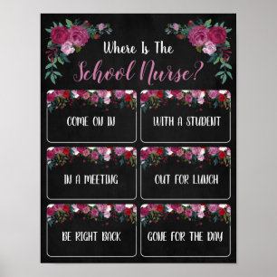 Wo befindet sich das Schulkrankenhaus? Poster