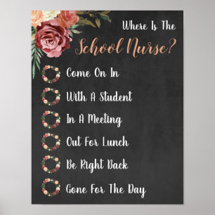 Wo befindet sich das Schulkrankenhaus? Poster