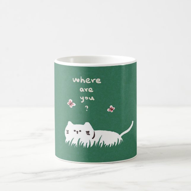 Wo bist du? kaffeetasse (Mittel)