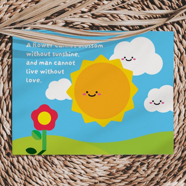 Wo Blume die Sunshine Postkarte finden (Von Creator hochgeladen)