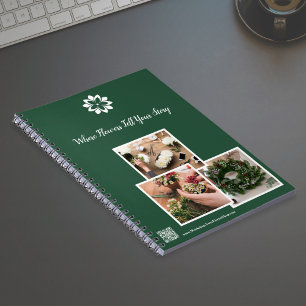 Wo Blume Ihren historischen Florist Workshop erzäh Notizblock