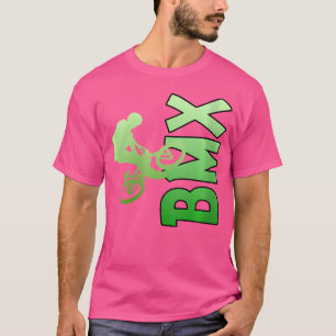 Wo Bmx Stunts Bike Bike Fahrrad Rad Funny Motocros T-Shirt