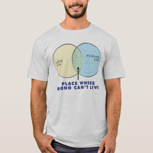 Wo Bono nicht leben kann T-Shirt