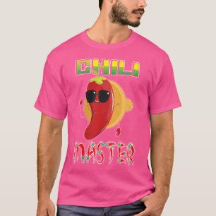 Wo Chili Master Suppe Eintopf Lebensmittelwettbewe T-Shirt