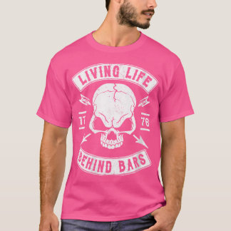 Wo Cool Lustiger Motorrad Motorradfahrer Biker T-Shirt