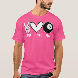 Wo Coolen 8 Ball Pool Lover Billiard Player T-Shirt