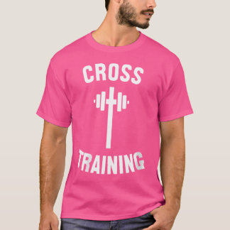 Wo Cross Training Funny Barbell Christlich Workout T-Shirt