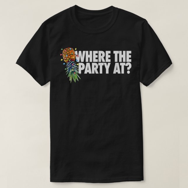 Wo das Weihnachtsfest im Kopf Ananas T-Shirt (Design vorne)