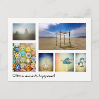 Wo das Wunder geschah Postkarte