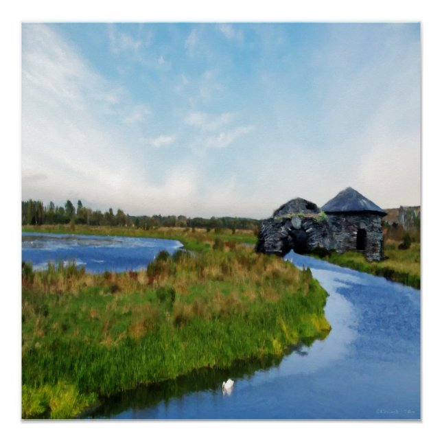 Wo der Fluss endet Poster (Vorderseite)