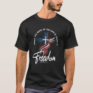 Wo der Geist des Herrn ist, ist Freiheit P T-Shirt