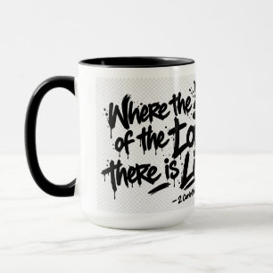 Wo der Geist ist Tasse