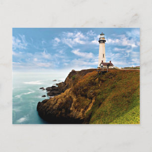 Wo der Himmel auf das Meer trifft Postkarte