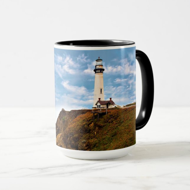 Wo der Himmel auf das Meer trifft Tasse (VorderseiteRechts)