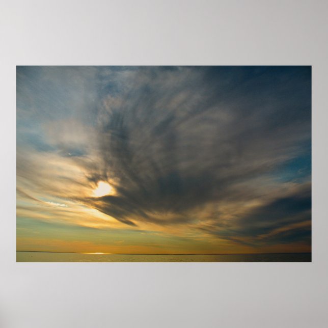Wo der Himmel still wird Poster (Vorne)