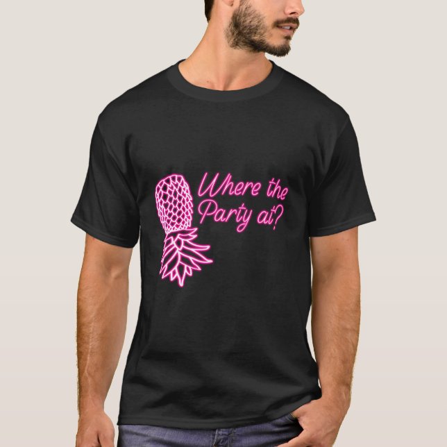 Wo der Py bei Swinger Eapsymbol T-Shirt (Vorderseite)
