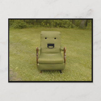 Wo die beruhigenden Dinge sind Postkarte