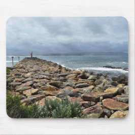 Wo die Felsen auf das Meer treffen - Bastion Point Mousepad