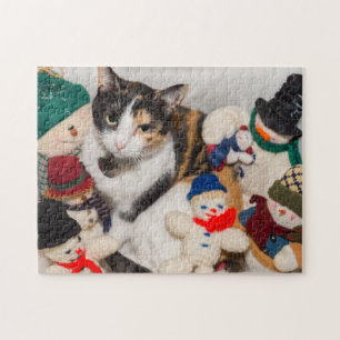 Wo die Katze ist Puzzle