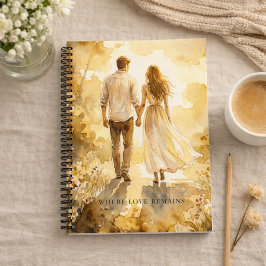 Wo die Liebe bleibt | Erinnerungs- und Reflexionst Notizbuch