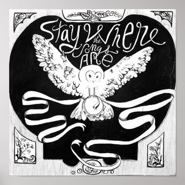 Wo die Lieder sind Poster (Vorne)