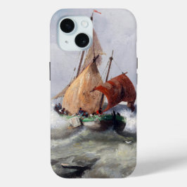 Wo die Natur regiert: Sturmflut mit Möwen Case-Mate iPhone Hülle