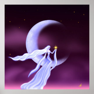 "Wo die Sterne wohnen" von Estelle Asp Poster