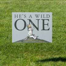 Wo die wilden Dinge der 1. Geburtstag sind