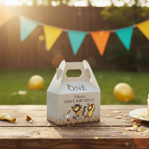 Wo die wilden Dinge der erste Geburtstag sind Geschenkschachtel