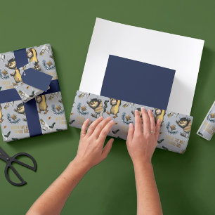Wo die wilden Dinge Kinderdusche sind Geschenkpapier