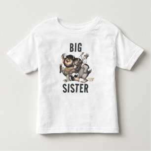 Wo die wilden Dinge sind Big Sister Kleinkind T-shirt