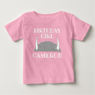 Wo die wilden Dinge sind   Geburtstagskranz Baby T-shirt