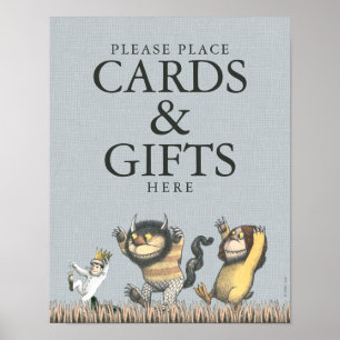 Wo die wilden Dinge sind Karten und Geschenke Poster