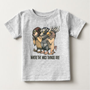 Wo die wilden Dinge sind   Kreaturen Baby T-shirt