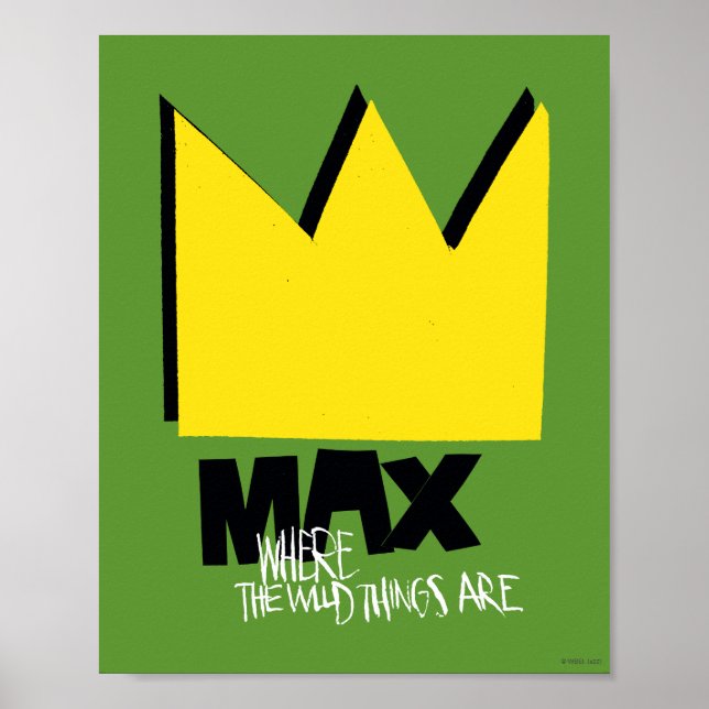 Wo die wilden Dinge sind | Max & Crown Poster (Vorne)
