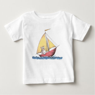 Wo die wilden Dinge sind   Max Sailing Baby T-shirt