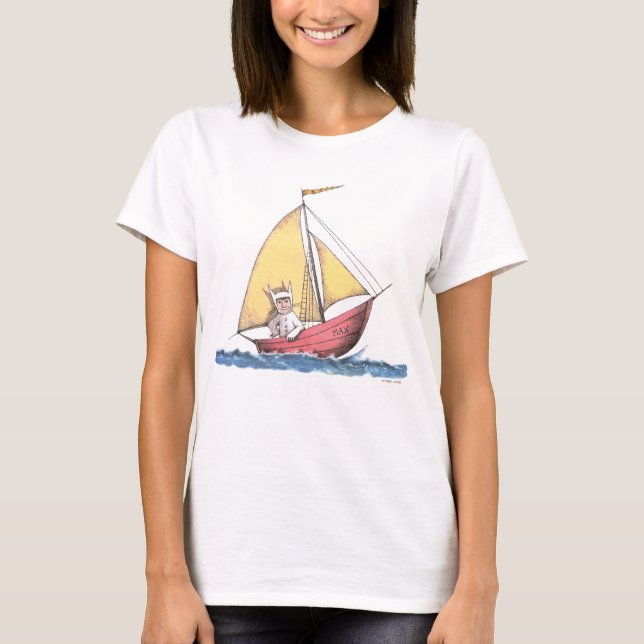 Wo die wilden Dinge sind | Max Sailing T-Shirt (Vorderseite)